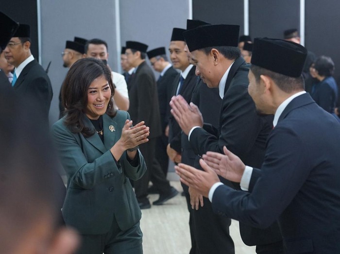 11 Pejabat Baru di Kemkomdigi Dilantik Menkomdigi Meutya Hafid