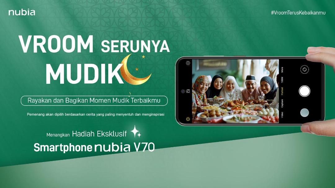 Rasakan Kehangatan Bersama Keluarga, nubia Berharap dari Kampanye Vroom Sampai Kampung