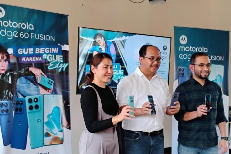 Kemampuan motorola edge 60 FUSION Didukung Artificial Intelligence, Untuk Kegiatan Lebih Mudah dan Intuitif
